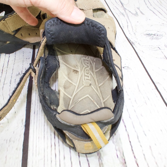 Teva Tan Suede Sport Sandals Size 9 - Picture 6 of 8